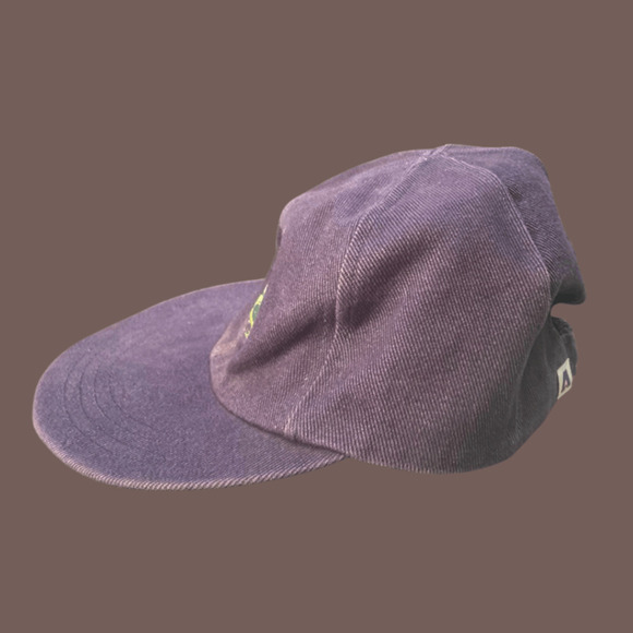 Breckenridge Golf Club Cap | Reversible Plaid/Denim | Vintage 90s - Picture 2 of 5